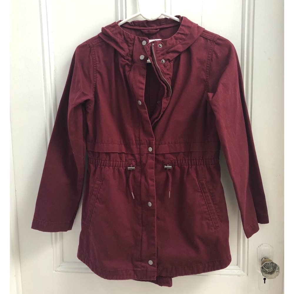 Old Navy Hooded Jacket in Wine